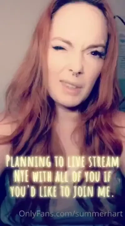 Planning on streaming live here tomorrow for nye but if we run into 