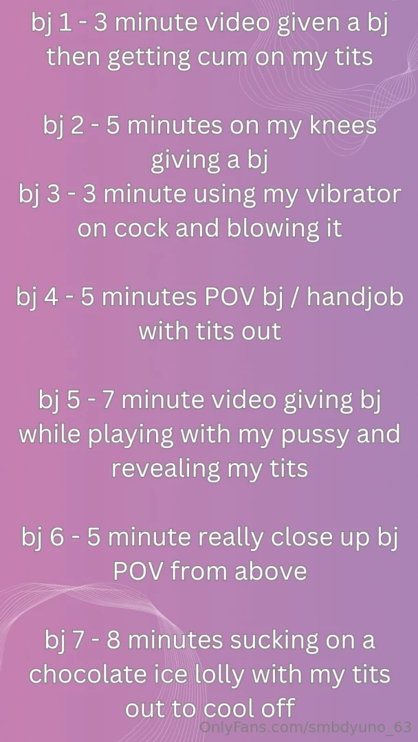 Remember to check out my menu part 5 