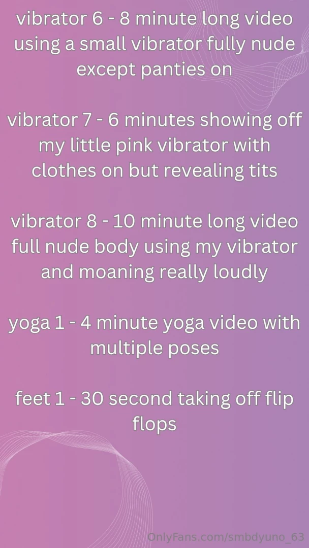 Remember to check out my menu part 6 