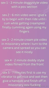 Tell me more about your fetish or kink part 1