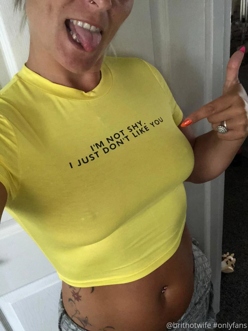 brithotwife - Cheeky new tops to wear without a bra and show these nipples off x part 1 