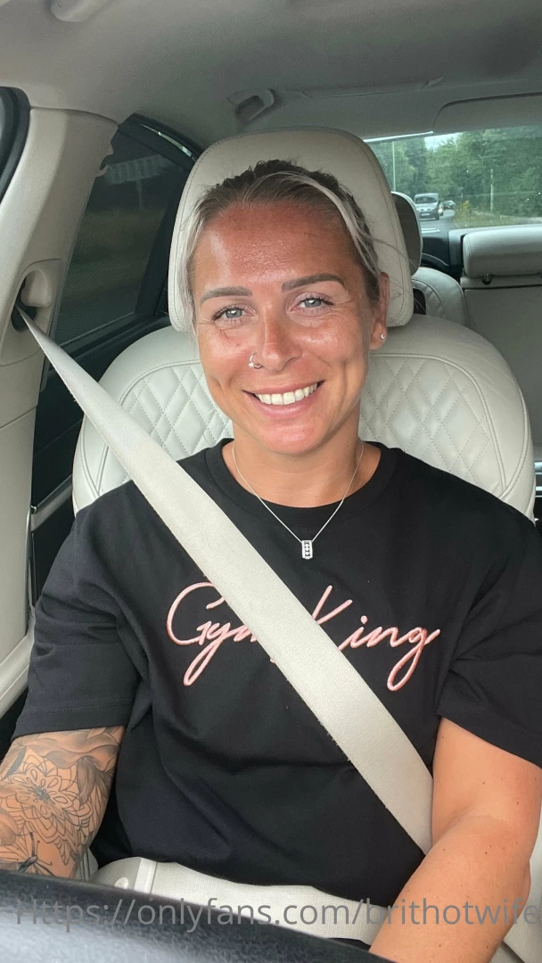 Gym done little road trip to get some physio then home for some sex x 