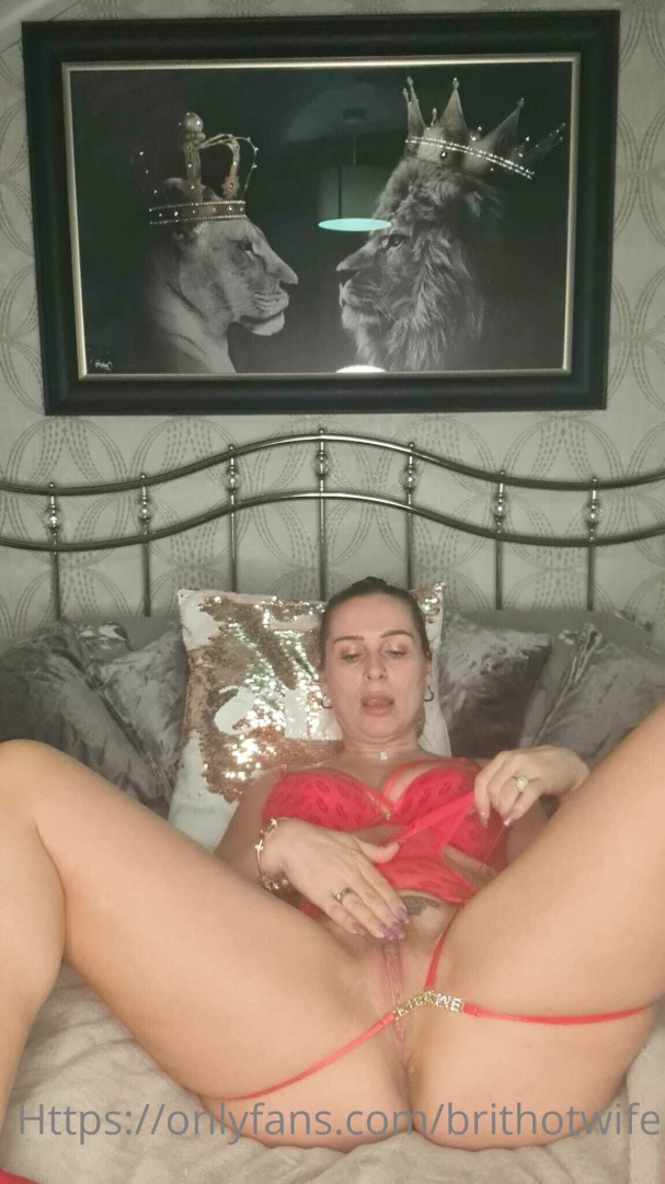 20x more pics in sexy red lingerie and red heels showing my pussy and part 8 