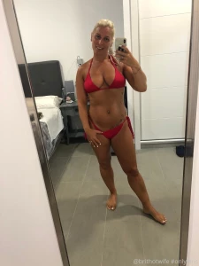 Morning all bikini time as off to the shop x