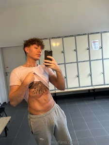 Gym session done now off to your place