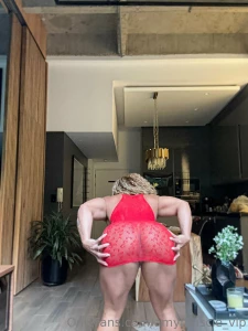 This red dress in on fire part 1