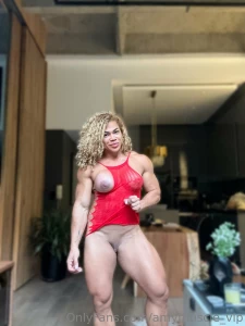 This red dress in on fire part 2