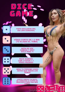 Do you dare to roll the dice and see which part of me you get today