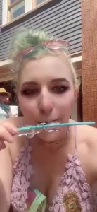 Having fun at a parade get exclusive every day derp on my vip
