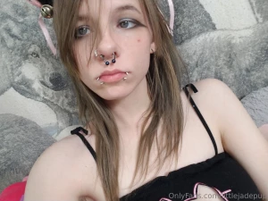 Hello everyone once again i was kitten around in my kitty outfit i part 3