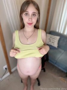 Do you think i look good today fyp pregnant pregnancy teen mommy curvy