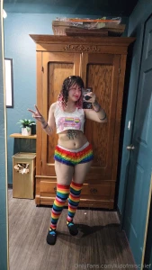 Outfit for class today thought it would be cute to finish off the last part 1