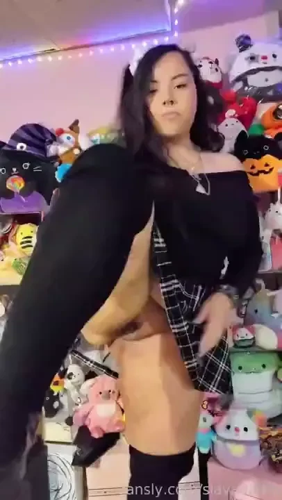 Are you into the thigh highs mini skirt combo chubby fyp upskirt 