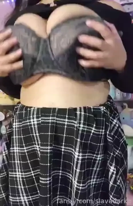 More tit flashing shaking in my cute outfit im thinking oiled up 