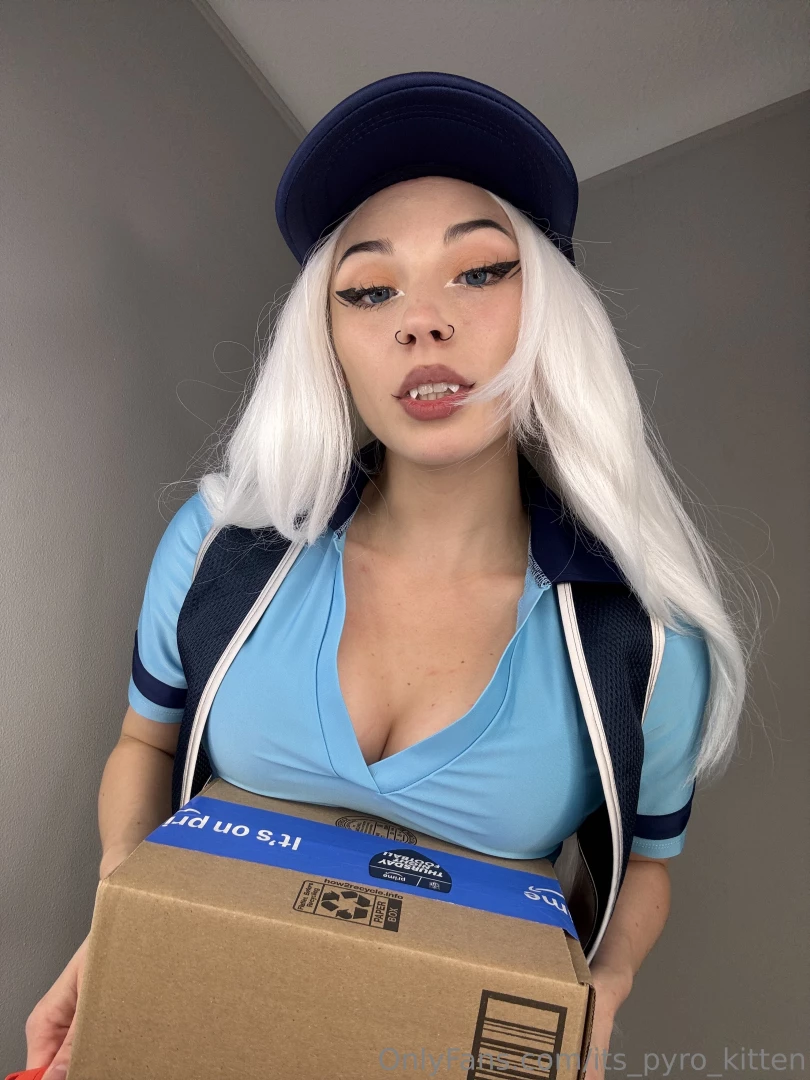 I have a special delivery for you but please take your cock out 