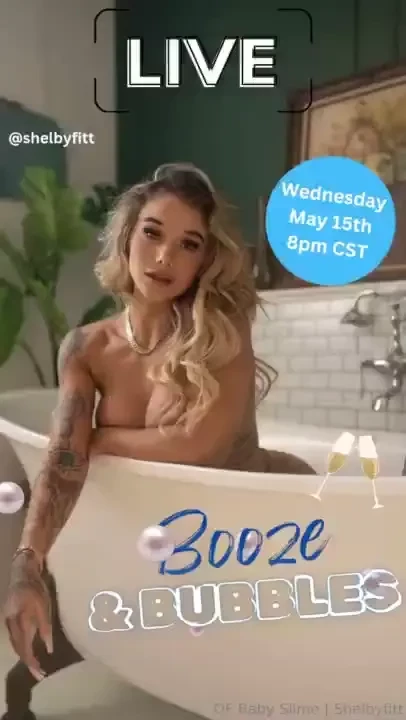 Tomorrow night one of my personal favorites booze amp bubbles live cum part 1 