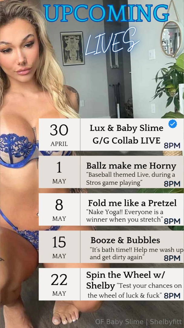 Check out my upcoming live s here every wednesday at 8pm cst with part 1 