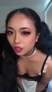Follow me on tiktok ig amp twitter theeangelinex