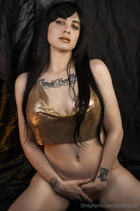 Your wish is my command master slave lingerie gold cosplay