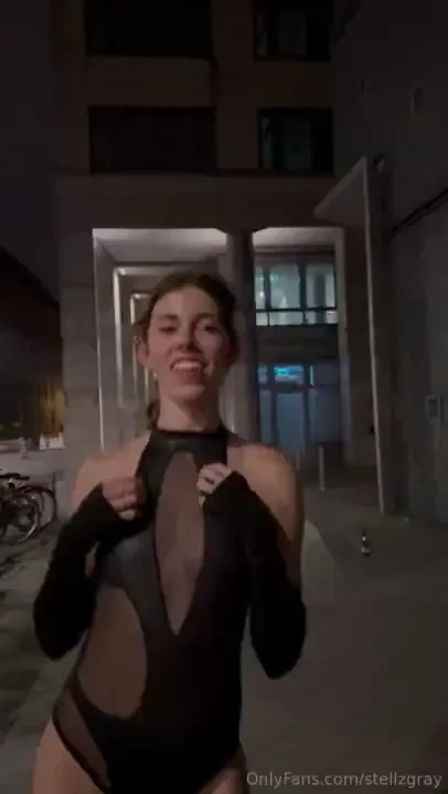 Being a silly little slut out on the streets of berlin walking from 