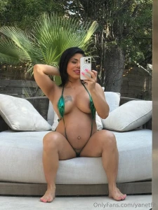 Just a naughty little mommy flashing it all poolside think you could