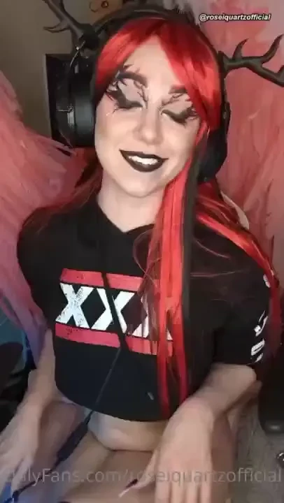 Explicit post goth gamer gf cheers you up pov includes thruster bj part 7 