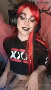 Explicit post goth gamer gf cheers you up pov includes thruster bj part 7