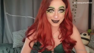 Goth green mommy dommy goth gf pov - joi soft self-care pleasure