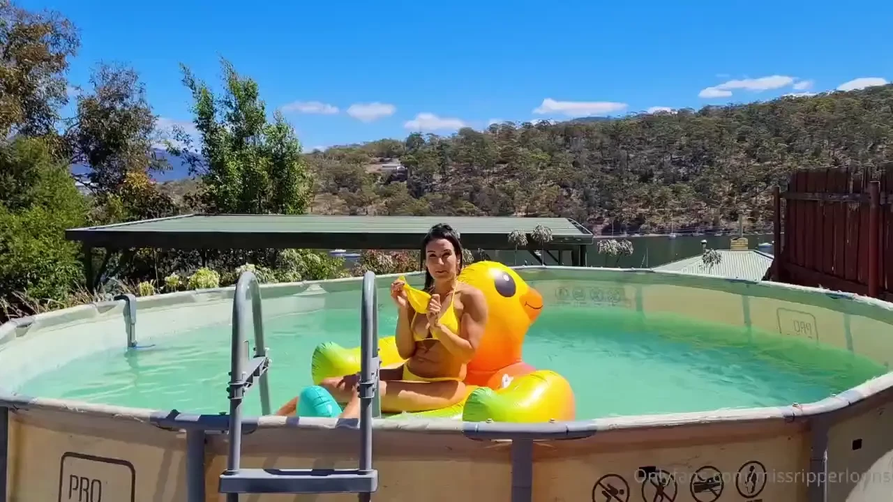 24 b2p on a duck in the pool 