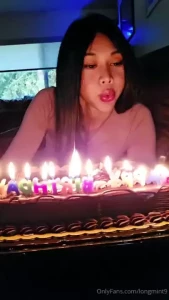 My birthday i not do anything much for my bd i get flu haha