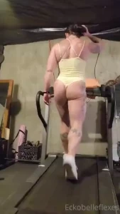 Would you lick the sweat off my asshole after cardio