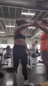 She was 185 i picked her up like a sack of potatoes so light