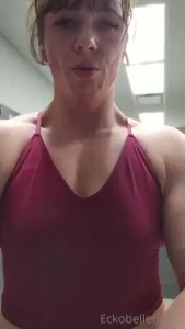 A little after chest day flex
