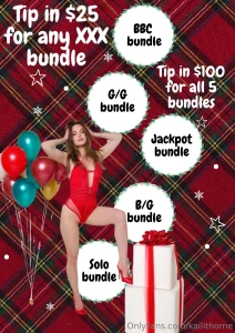 Enjoy these naughty christmas treats