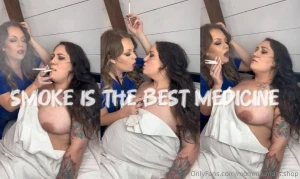 Watch nurse angle give me smoke treatments while i m sick part 1