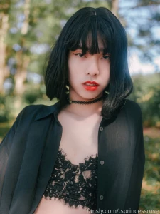 Getting some fresh air sissy asian trans femboy sfw part 7