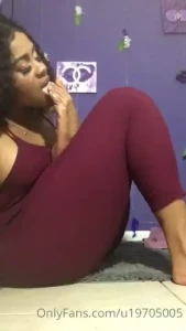 Super sexy sloppy spit self worship