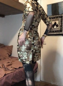 The dress i used to always wear to meet at hotels part 1