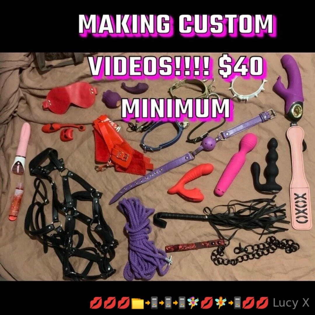 Please message me your idea for a custom before tipping message me 