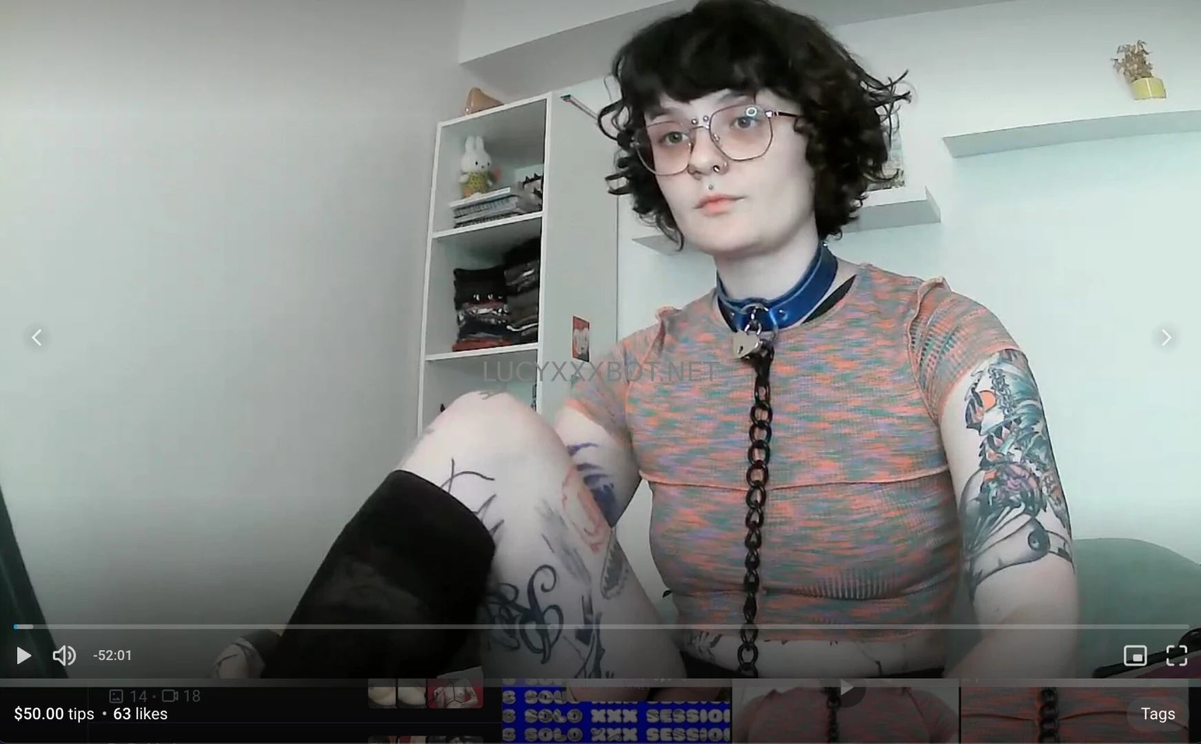 Tip any amount for 50 minutes of orgasms from yesterday s livestream 