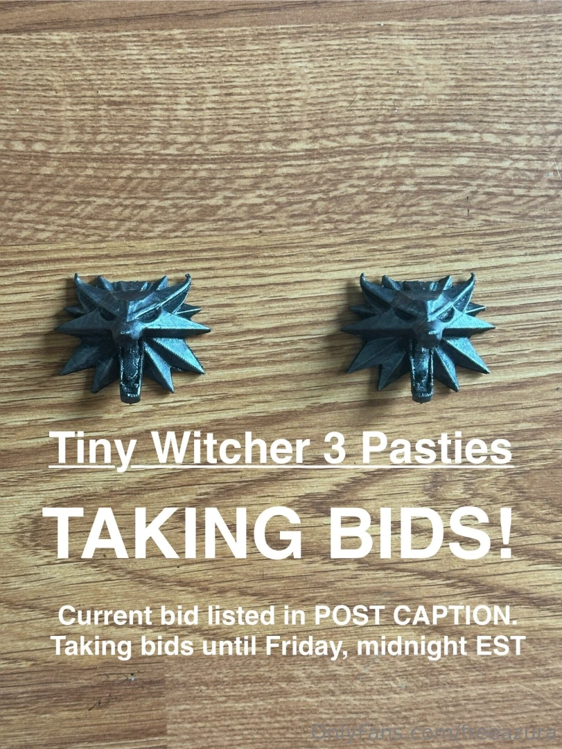 Selling my witcher pasties enjoy the spicy photo i made and wore these part 3 