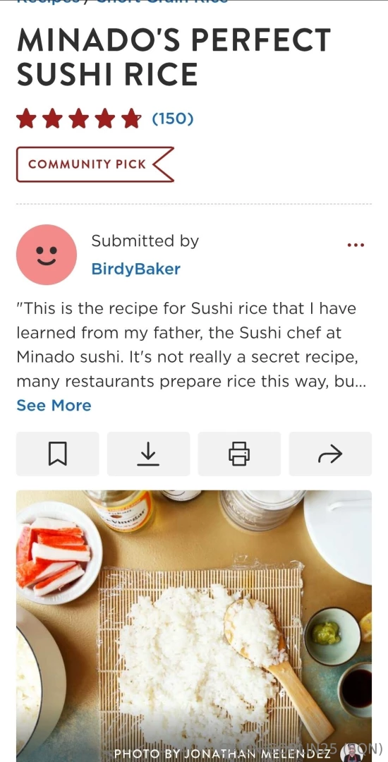 Https www food com recipe minados-perfect-sushi-rice-119373 
