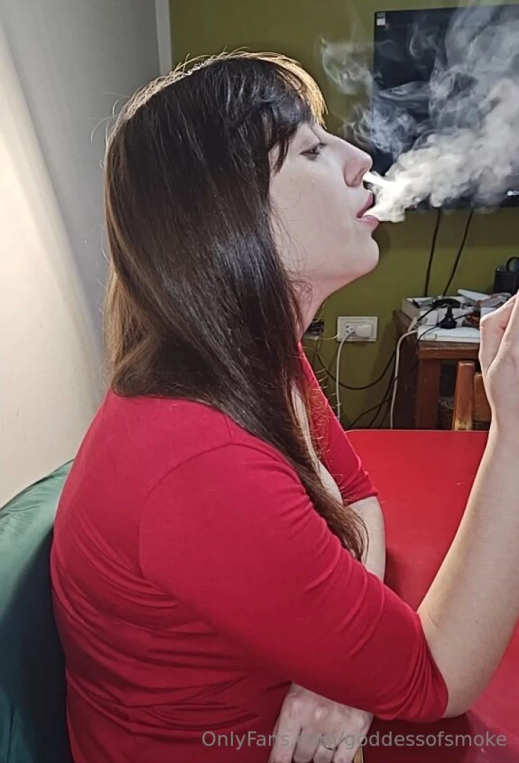 There s nothing better to relax than having a cup of tea while smoking 