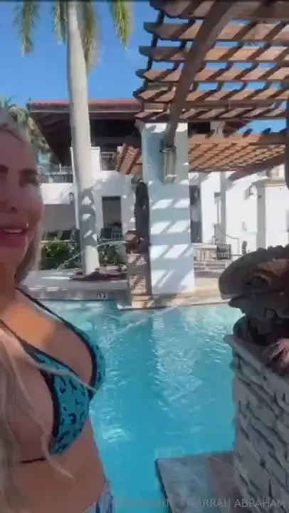 How was my swallow technique pool time palm beach showeeerrrrr me part 1 