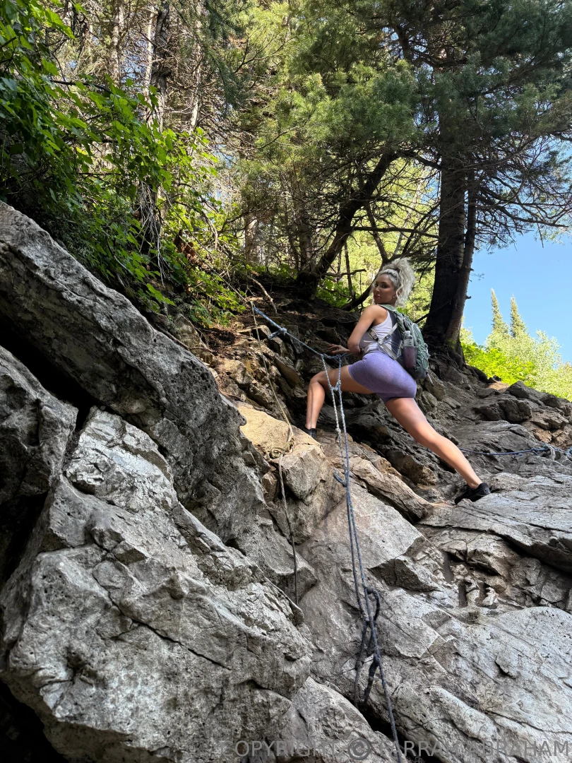 Yay cum hike donut falls with me v i p hike oh yeah i got a peach part 2 