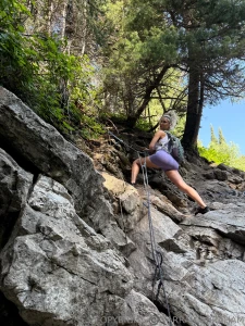 Yay cum hike donut falls with me v i p hike oh yeah i got a peach part 2