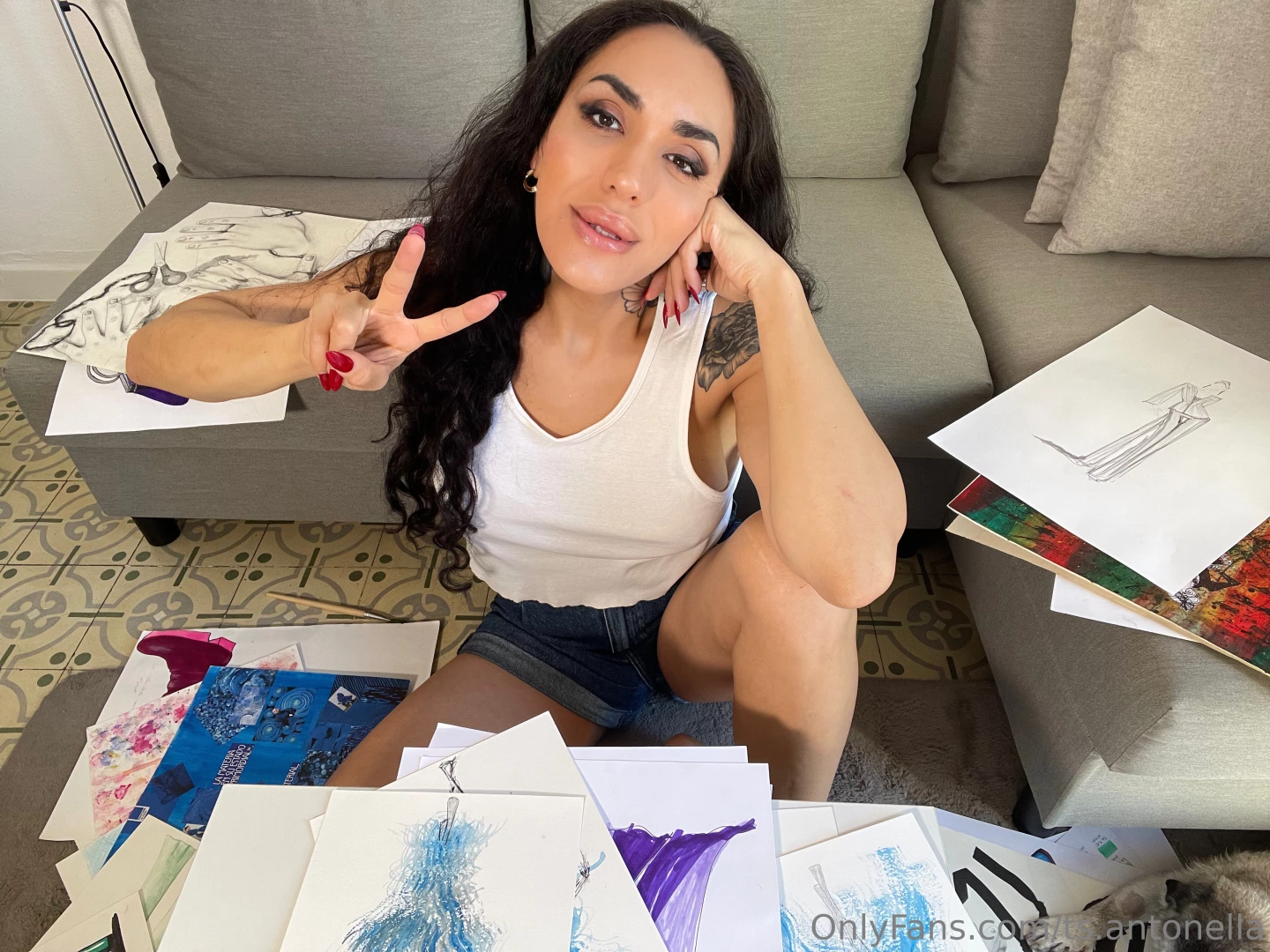 As a fashion designer i love to create things that inspire surprise 