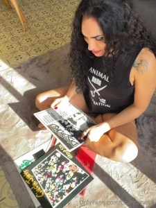 A day that starts with sunshine and your favorite vinyl records