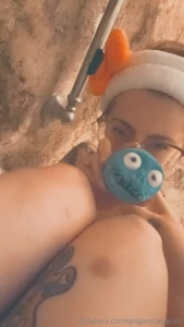 Had to warm up with a nice bath bomb and a fun toy part 3