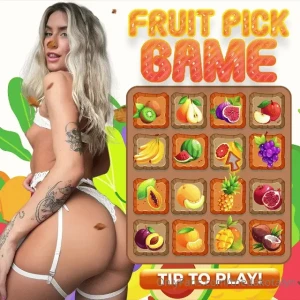 You never played a game like this before pick a fruit and i ll give